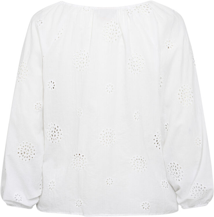 Curvy WA-GIT 1 Bluse Hvid