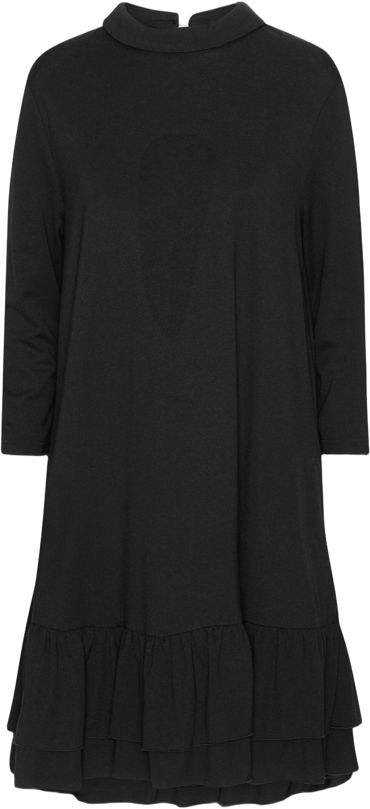 Short Dress With Flounce