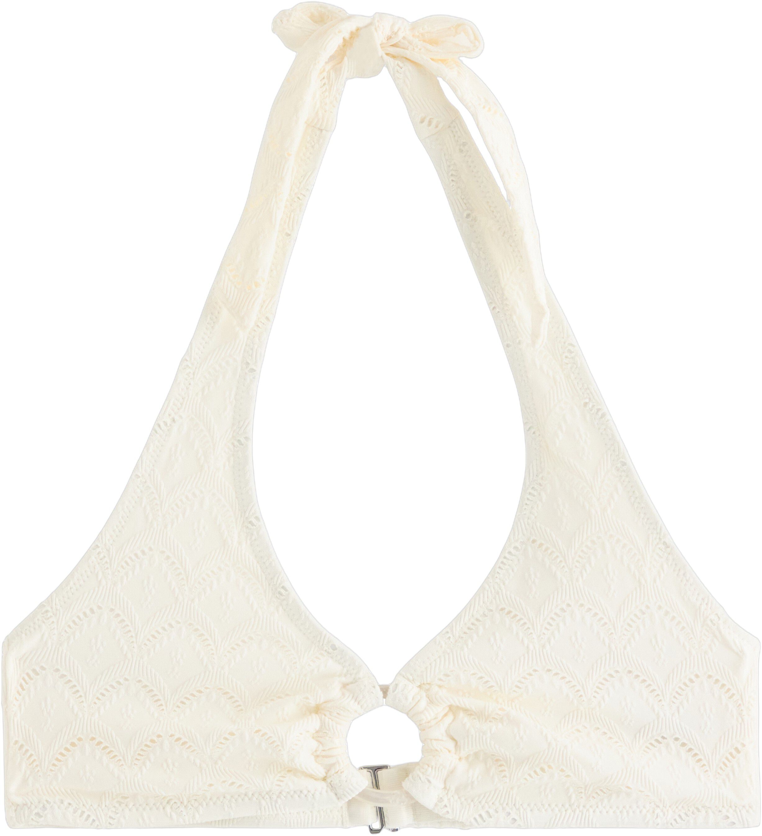 Bikinioverdel med halterneck og str