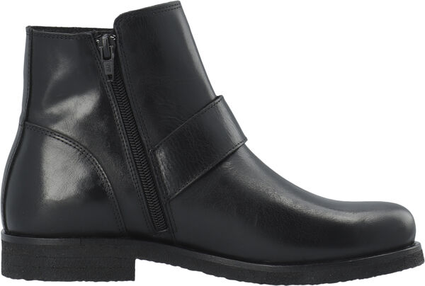 CASFREJA Low Biker Boot Pull Up Leather