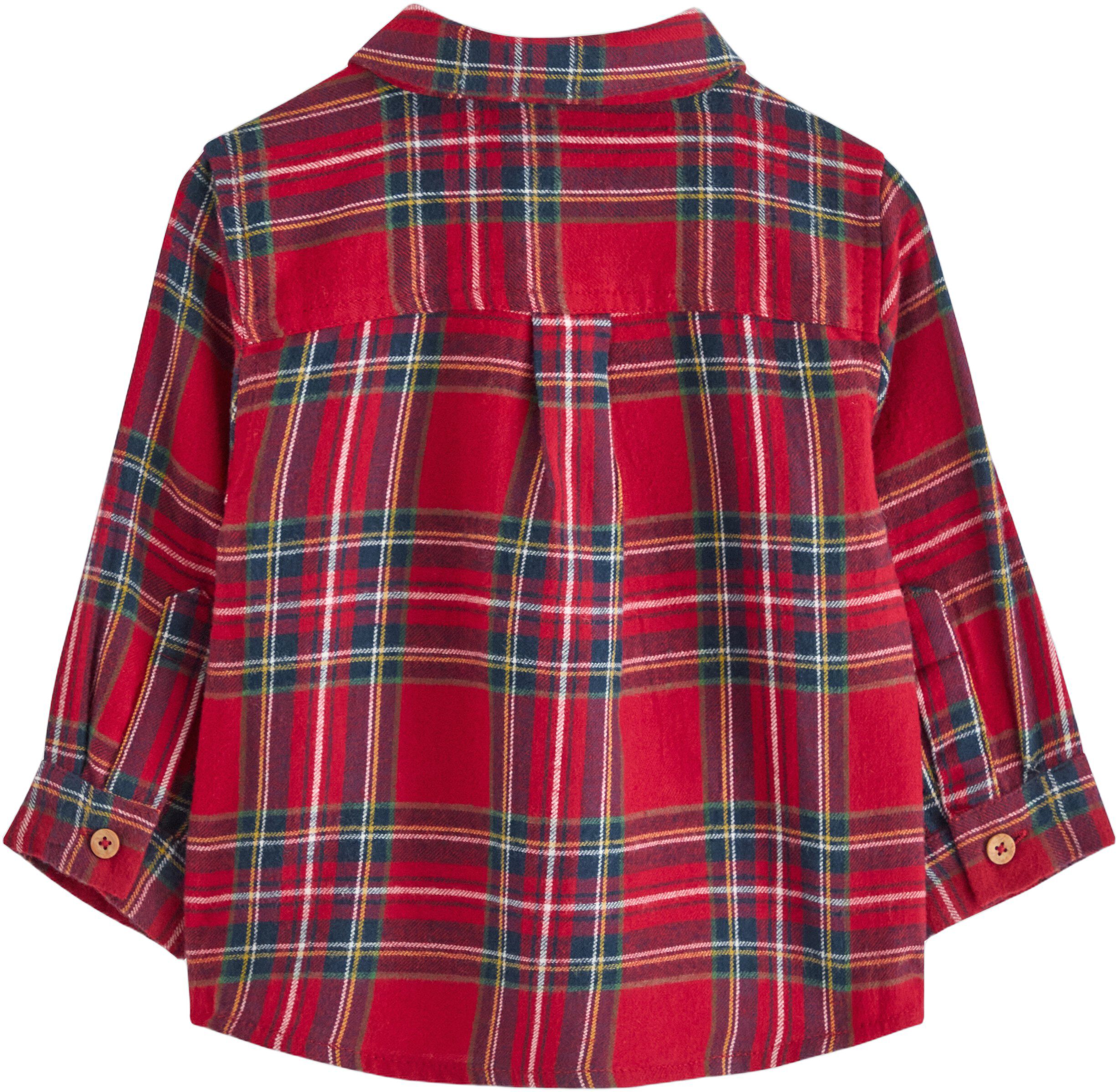 Bl&oslash;d, ternet skjorte med lange &aelig;rme