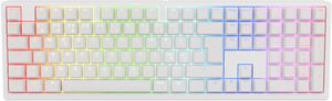 Ducky Zero 6108 White - Tr&aring;dl&oslash;s - MX Brown Tastatur
