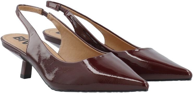 BIAKRISTIN Kitten Heel Slingback Patent