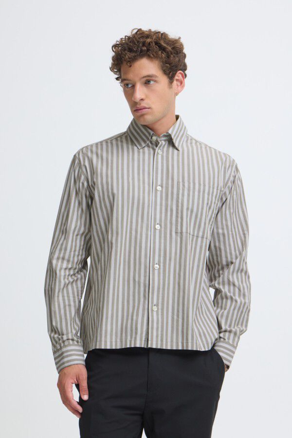 CFBERRY DOBBY STRIPED SHIRT
