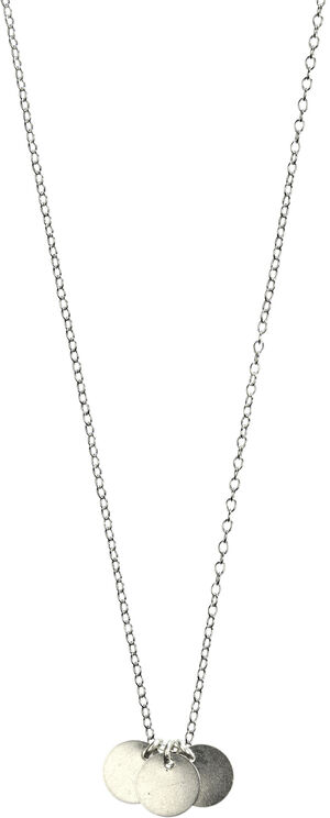 Classic mini coin necklace. Mål: 45 cm.