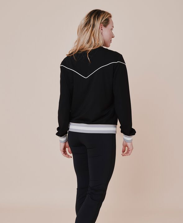 Taranto tracksuit jacket - Nero