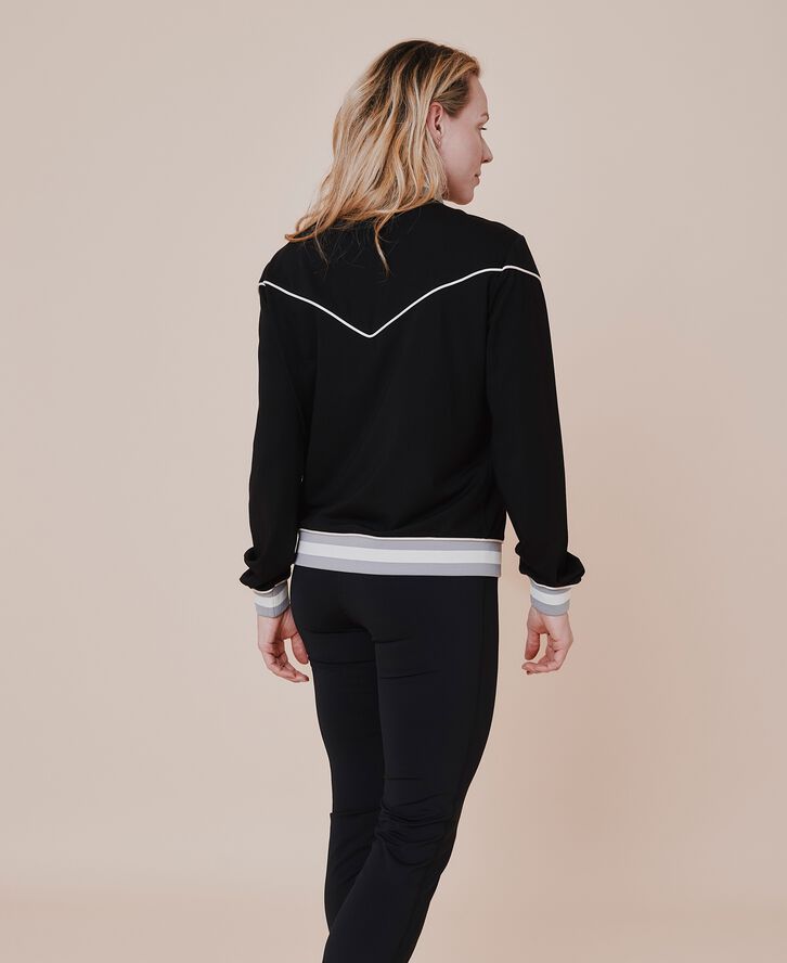 Taranto tracksuit jacket - Nero