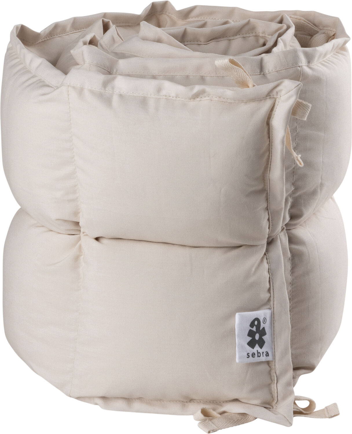 Sengerand, kapok, halv l&aelig;ngde, birchbark rose