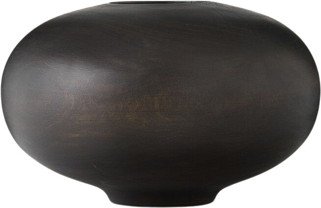 Surround Vase, H17,5, Wood