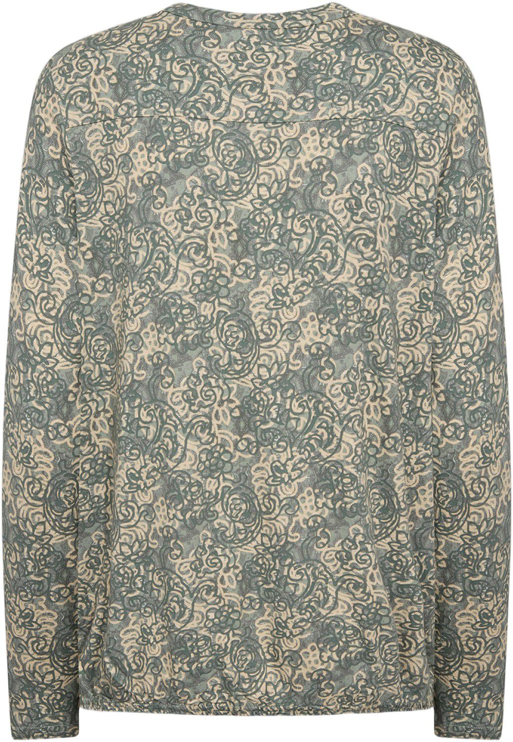 SC-FELICITY AOP 491 Bluse Lysegr&oslash;n