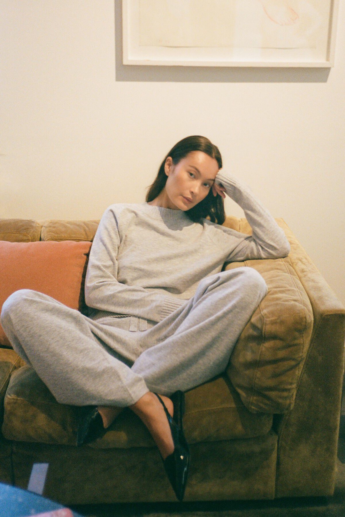 Knit lounge wide pants - Filine