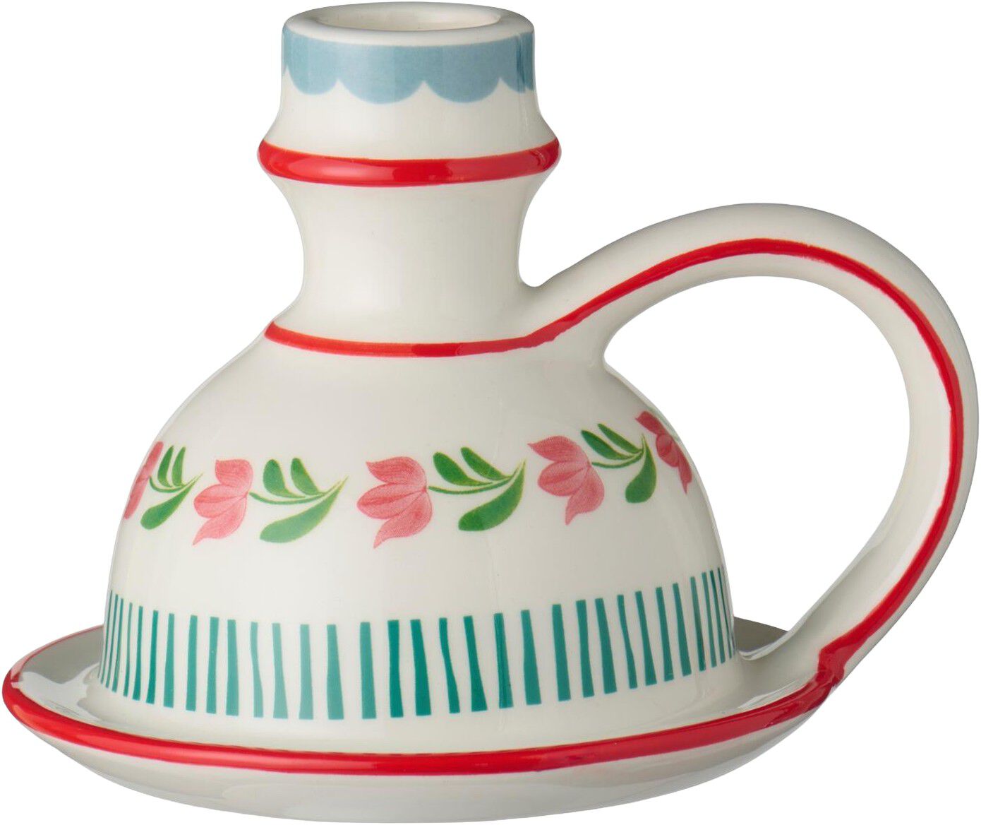 Stage t/2,2 cm lys m/m&oslash;nster og r&oslash;d streg