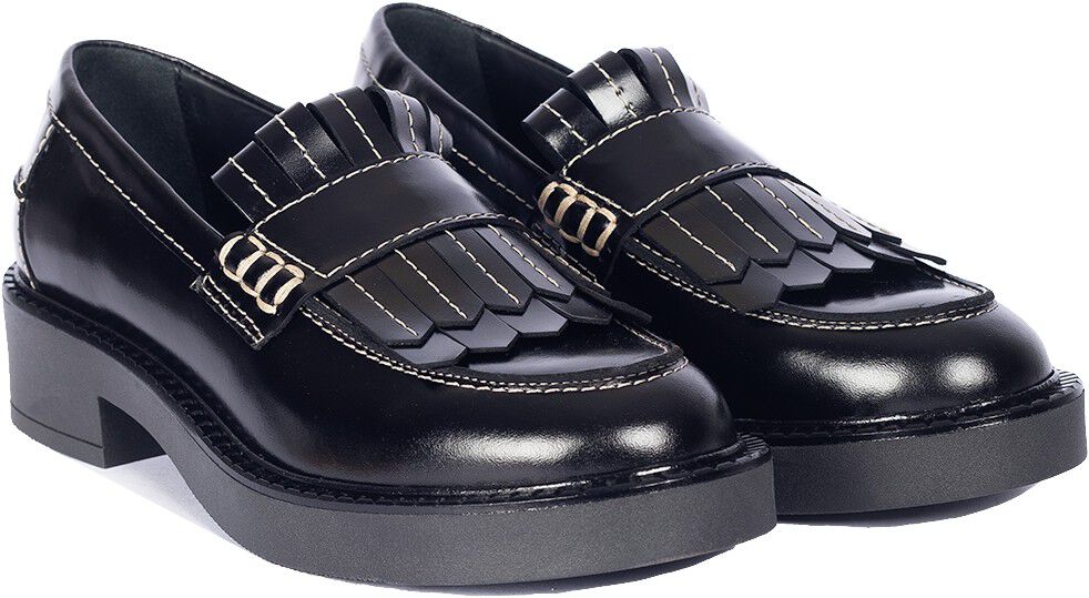 Chunky Penny loafer med frynser