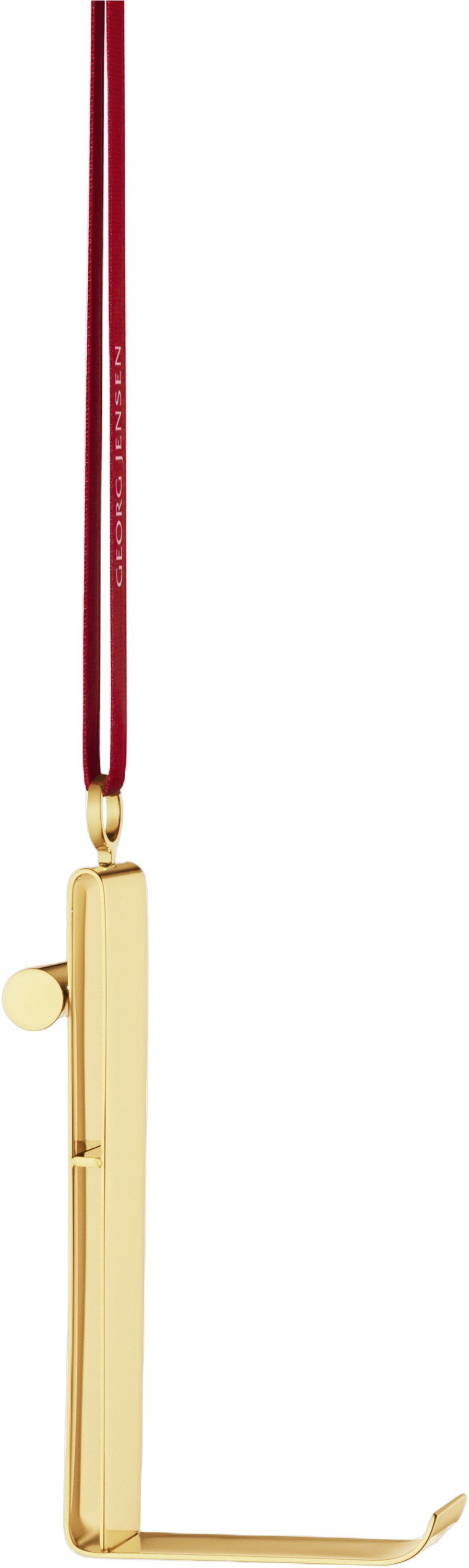 2026 Juleornament bogstavoph&aelig;ng 18kt guld