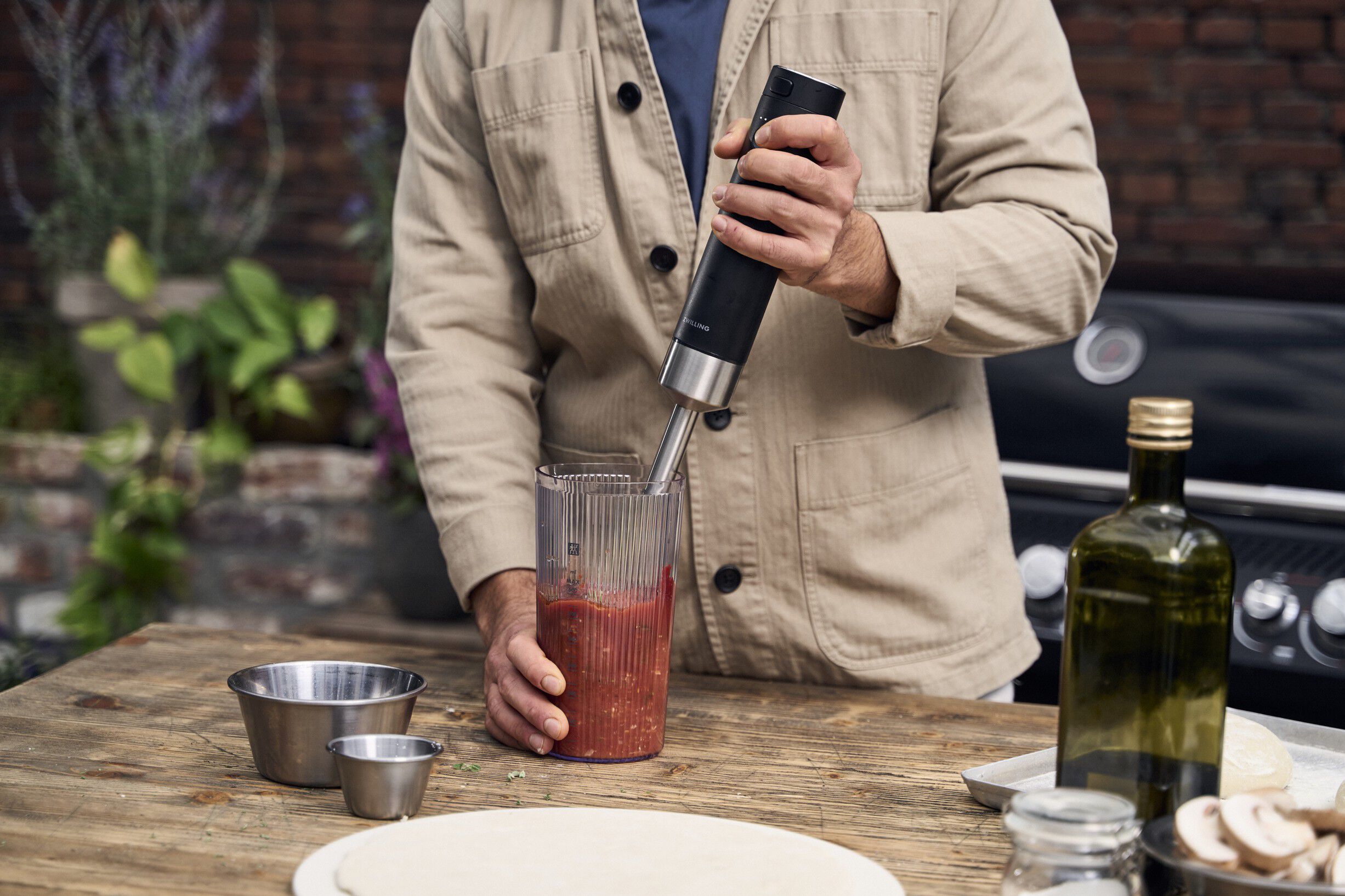 XTEND Batteridrevet stavblender-starts&aelig;t, Starter set with b