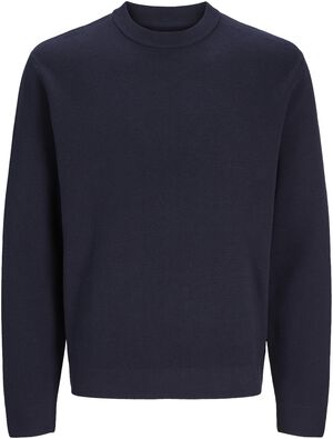 JPRBLAMILANO STITCH KNIT CREW NECK
