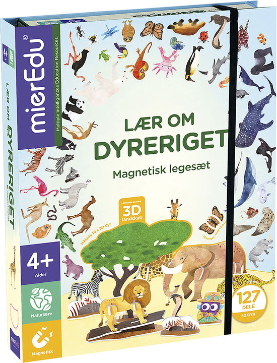 mierEdu - Magnetisk legesæt - Lær om dyreriget