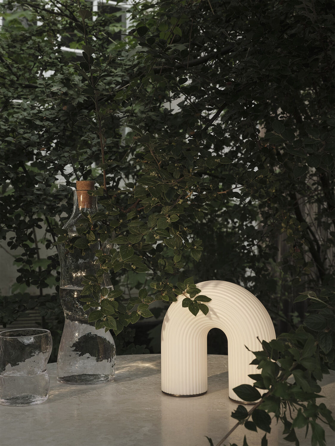 Vuelta Portable Lamp - White