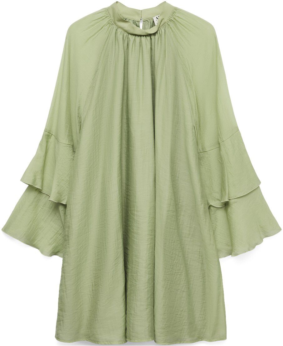 AWVALORA LS HIGH NECK SHORT DRESS