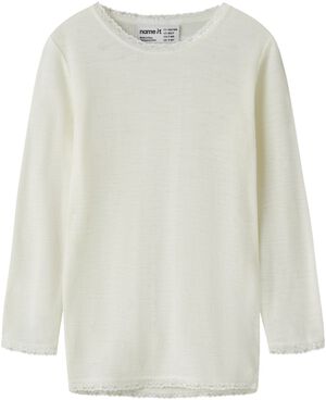 NMFWANG WOOL NEEDLE LS TOP SOLID NO