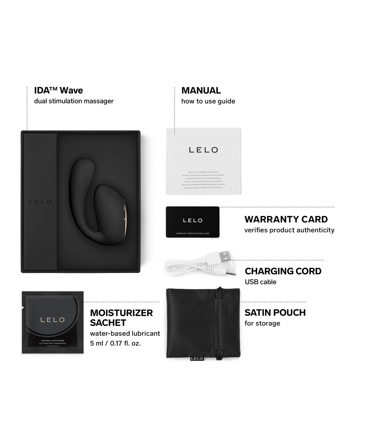 IDA Wave Dual Rabbit Vibrator