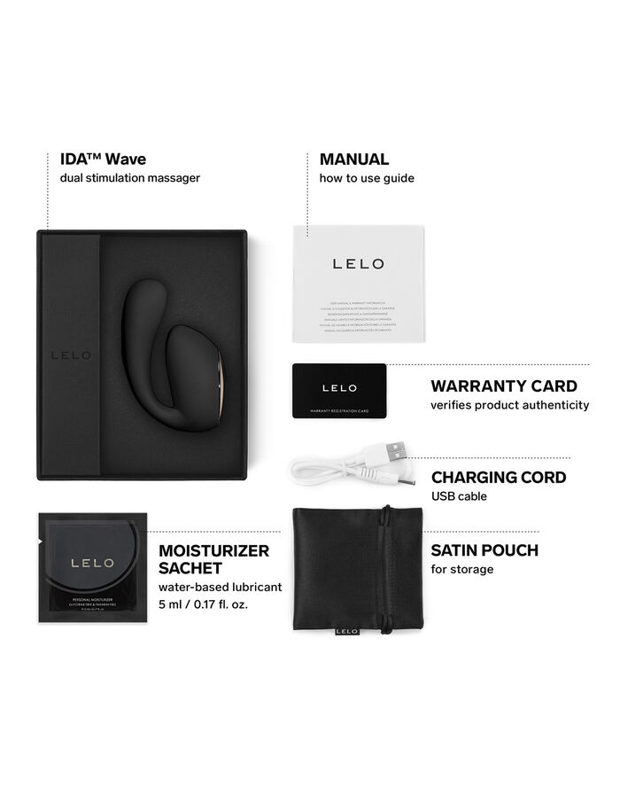 IDA Wave Dual Rabbit Vibrator