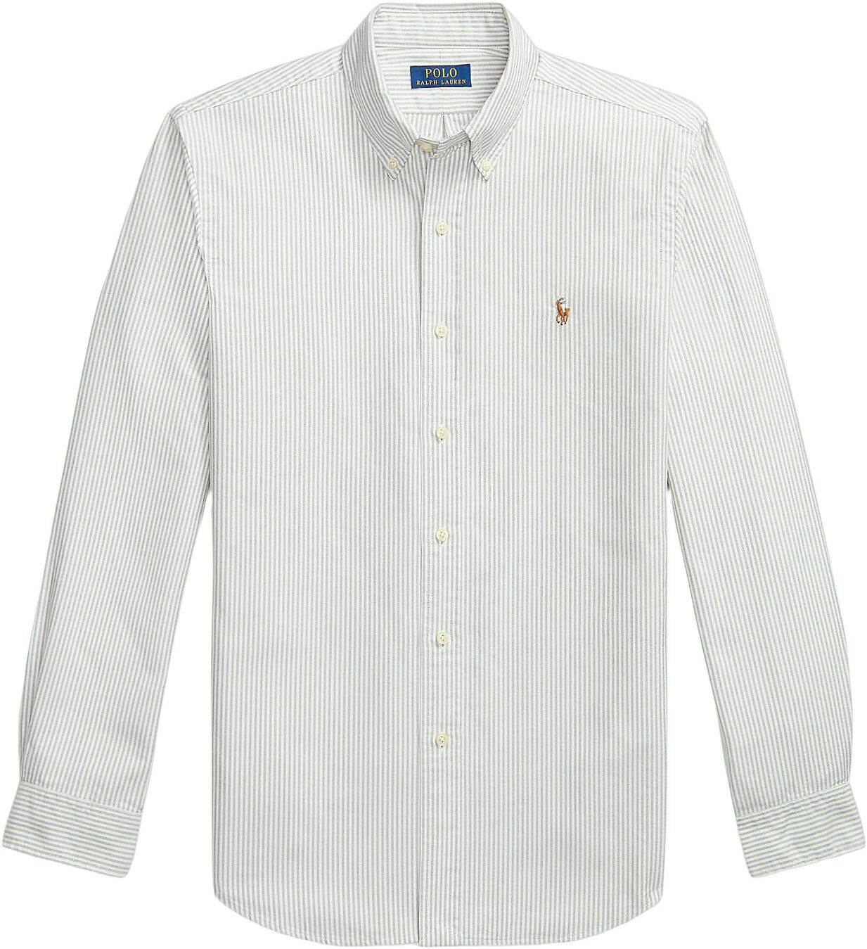 Custom Fit Striped Oxford Shirt