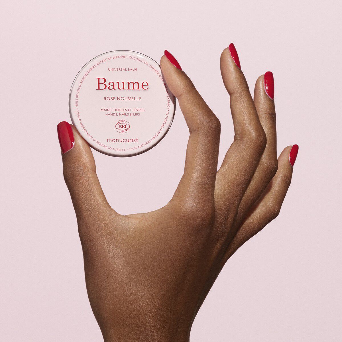 Green Nail Care Balm Rose Nouvelle 30g