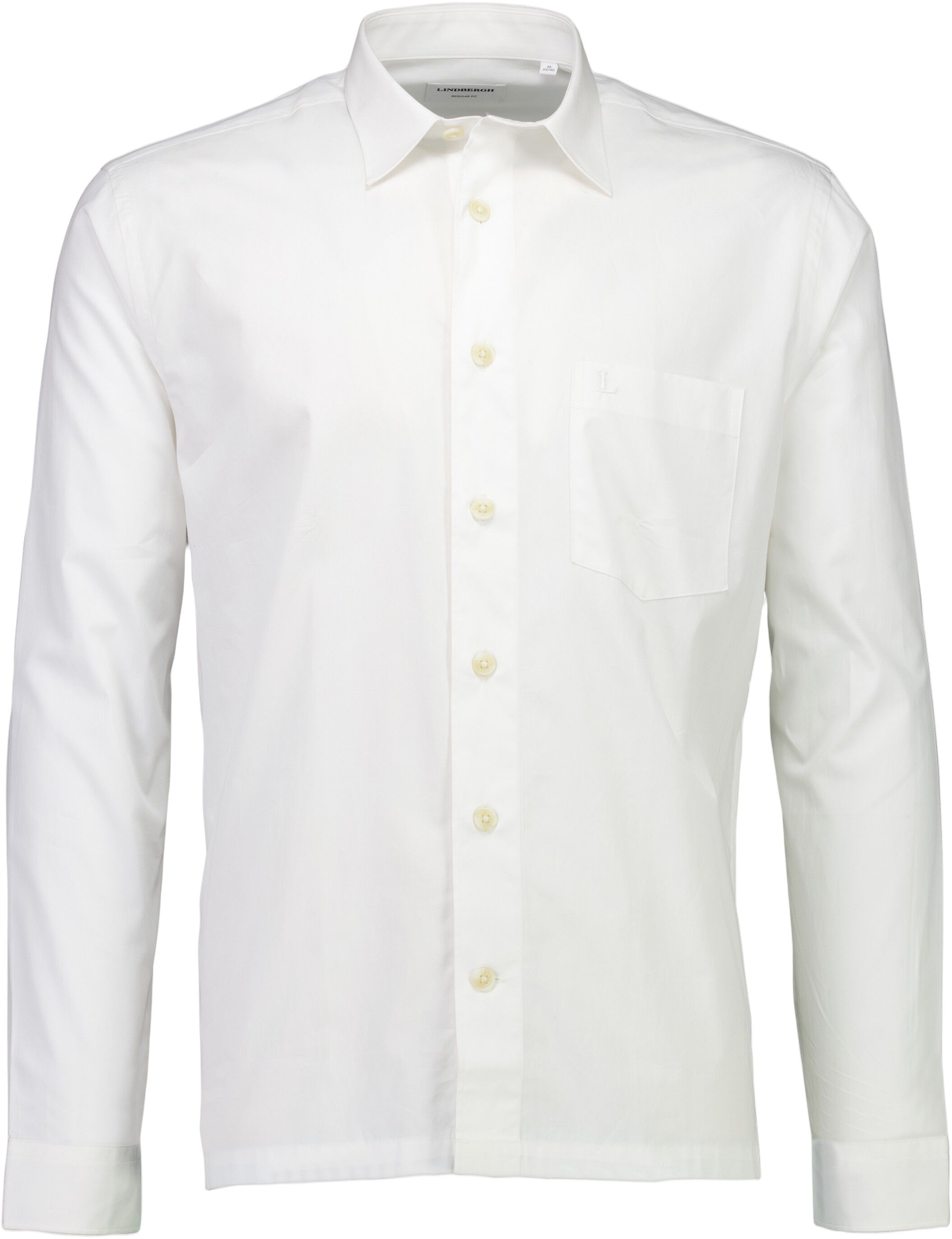 Straight hemline shirt L/S