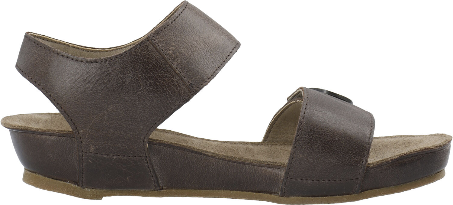 CASAVA Button Sandal Leather