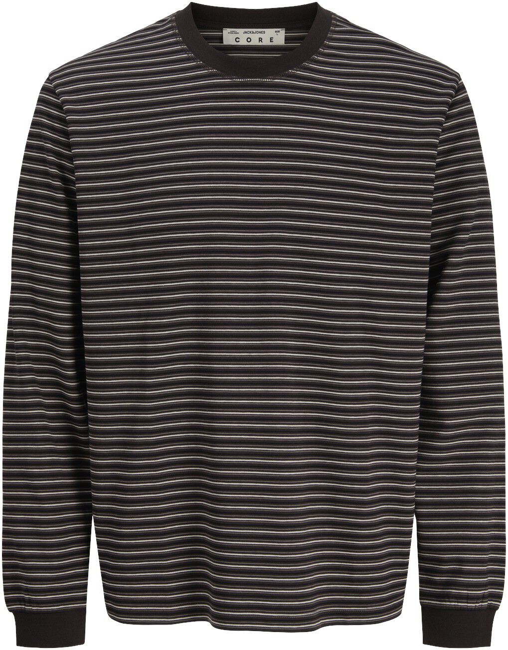 JCOBARRON STRIPE TEE LS CN STYD