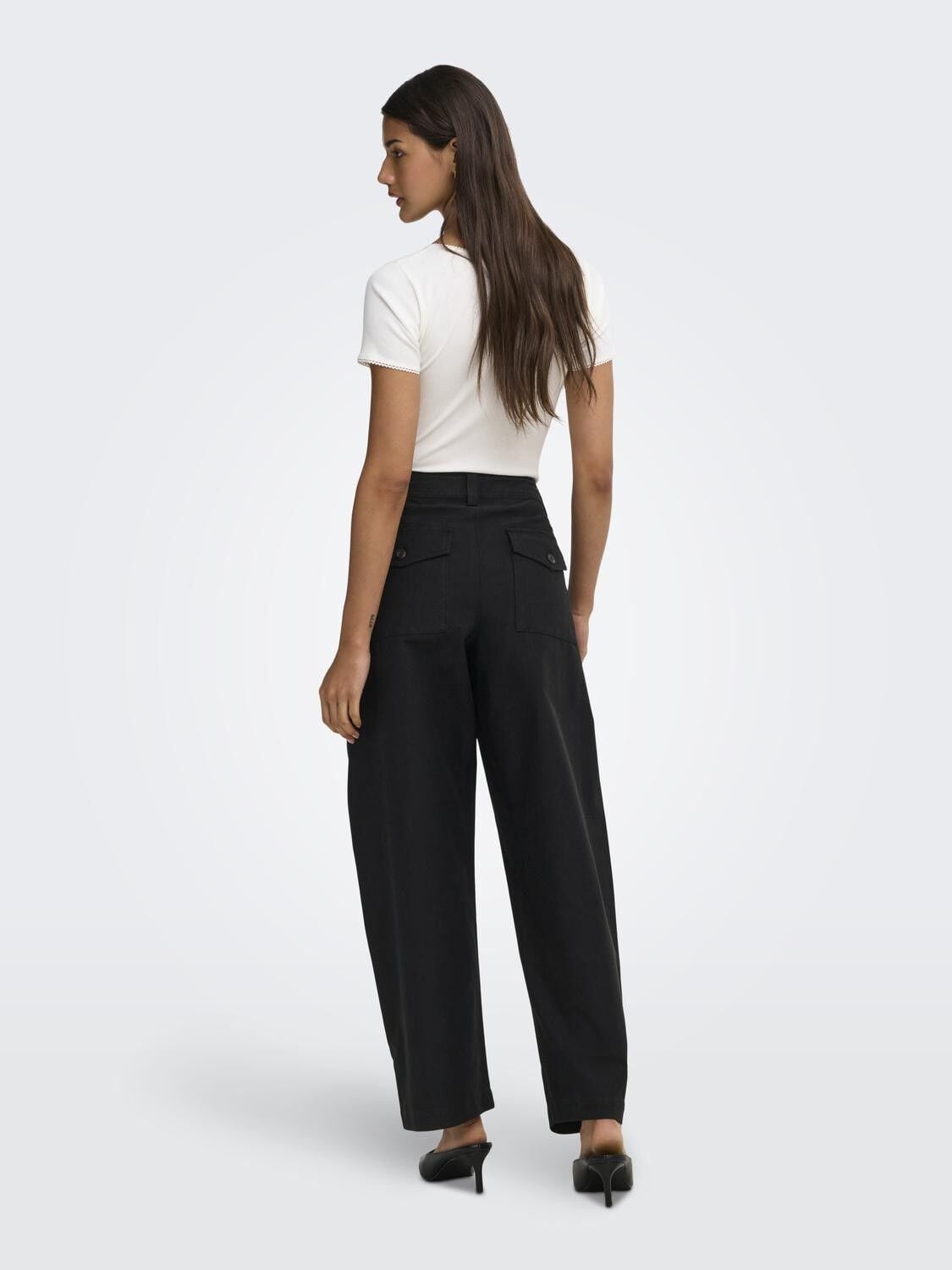 ONLCLAIR MW BARREL PANT PNT NOOS
