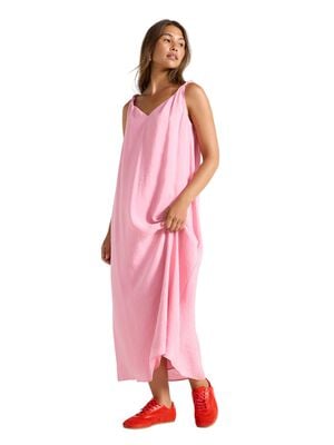 Sleeveless midi dress