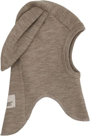 Balaclava Ears Wool Rib