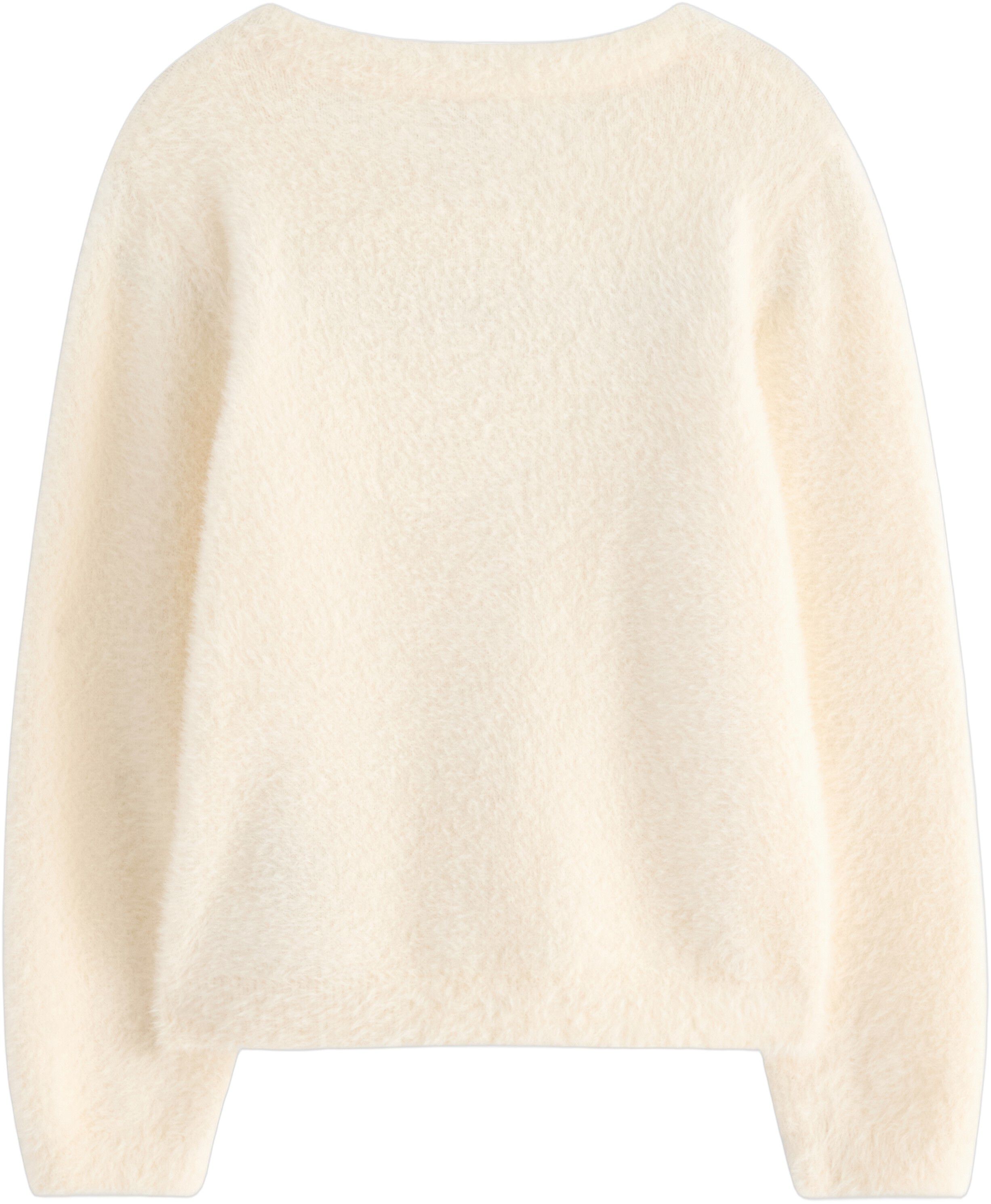 Myk, luftig cardigan med knapper fo