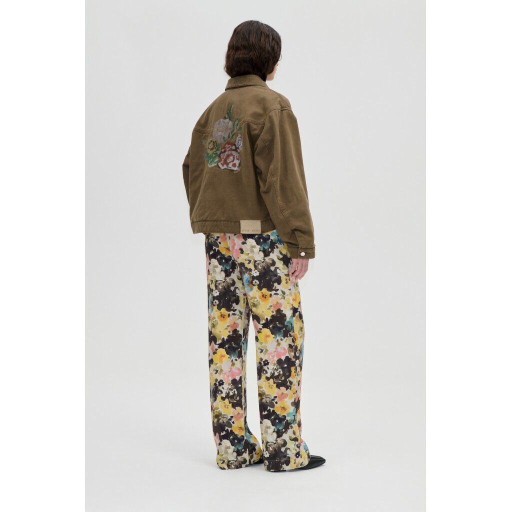 2453 Double Rinse Denim, Circular Yoke Jacket