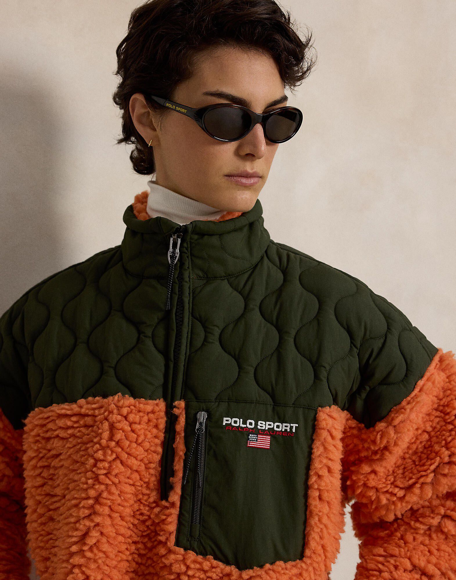 SHAGGY HI PILE-KNT-PULLOVER