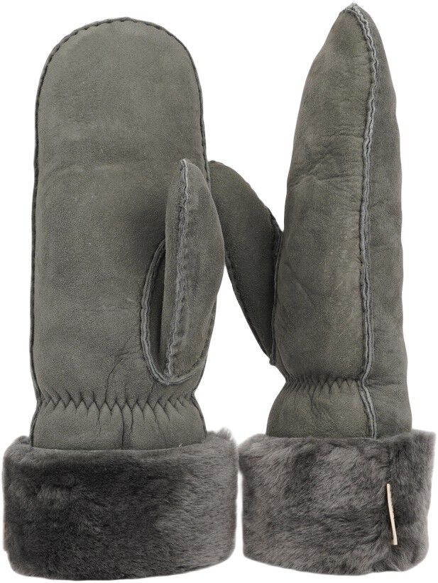 CIMA - LONG SHEARLING MITTEN W/ SHEARLING CUFF