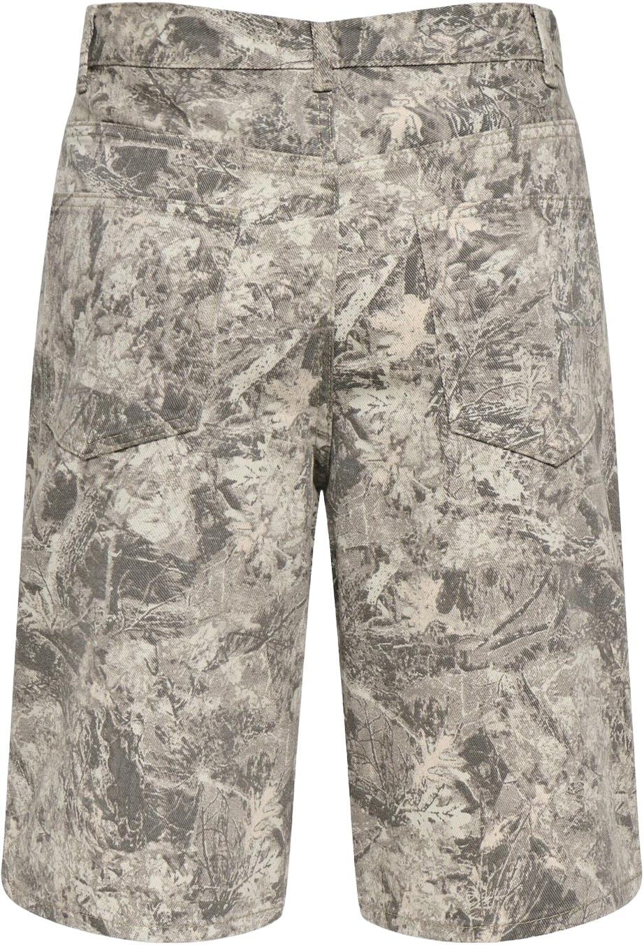 Onlbanu Hw Camo Bermuda Shorts Pnt