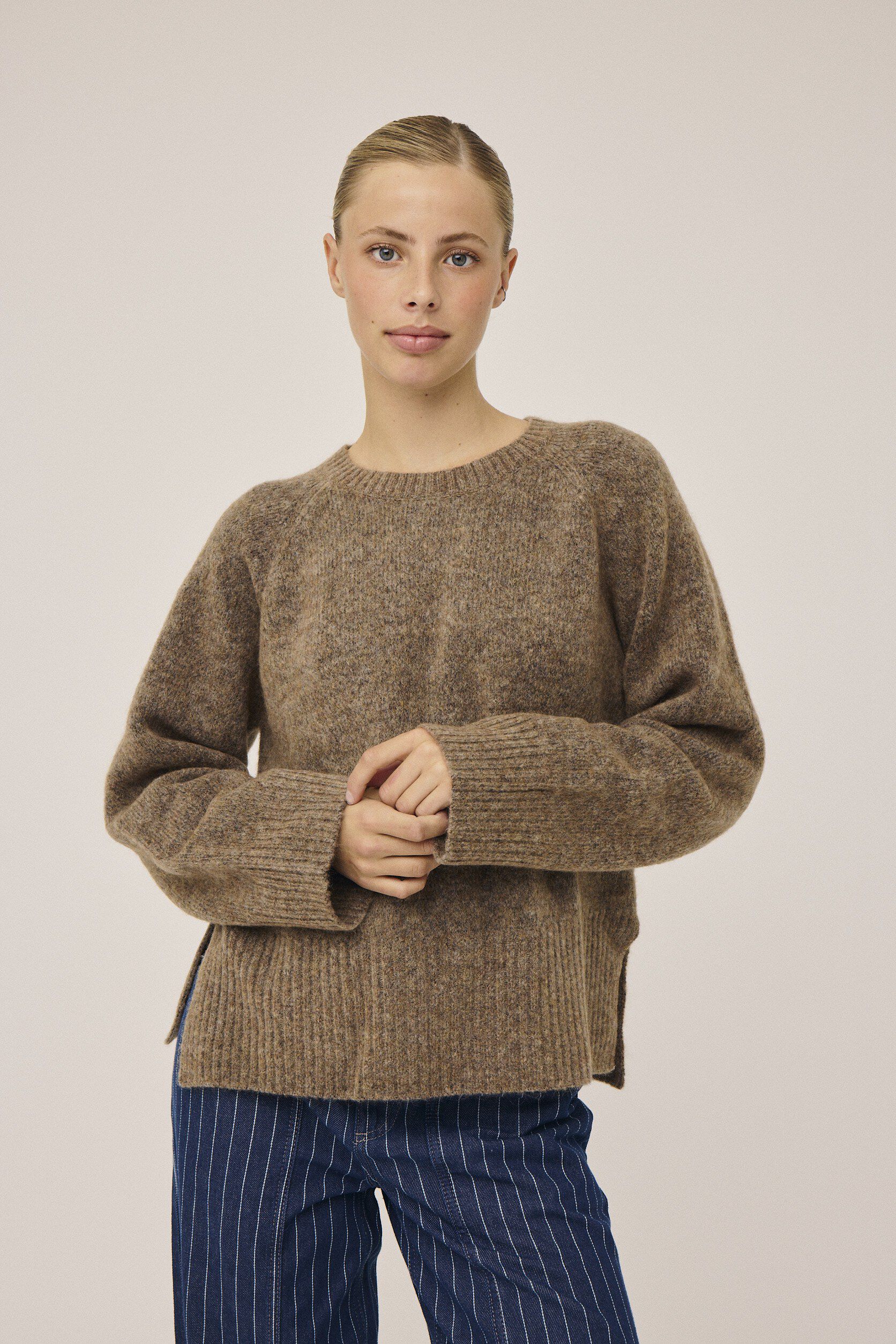 Mai 1 Striksweater - Mohairmix - RWS