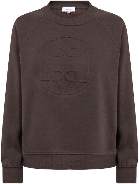 LR-NUKA 11 Sweatshirt M&oslash;rk brun