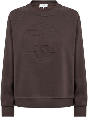 LR-NUKA 11 Sweatshirt M&oslash;rk brun