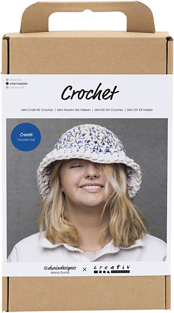 DIY Kit H&aelig;kle, Chunky b&oslash;llehat