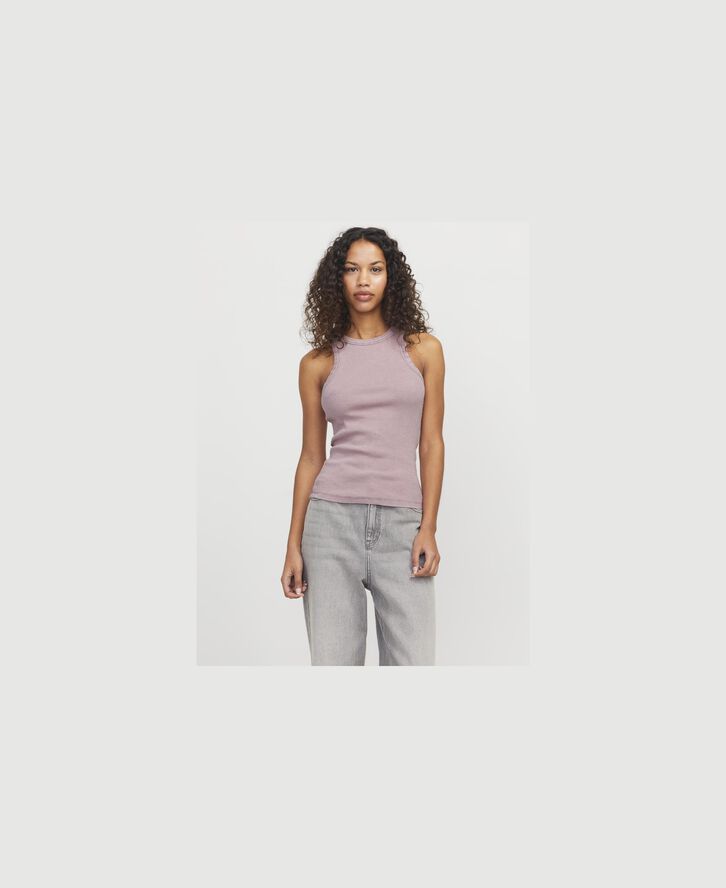 JXFOREST STR SL WASH RIB TOP JRS SN