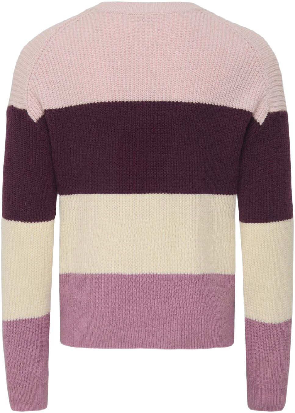 KOGSANDY L/S STRIPE PULLOVER KNT NO