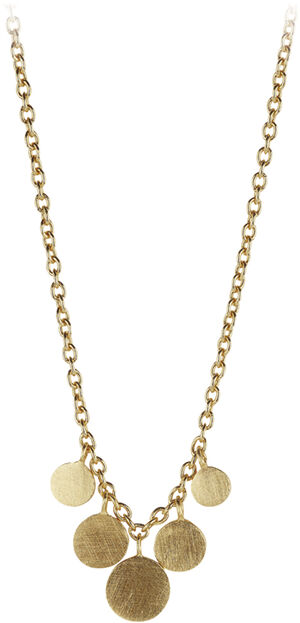 Mini coin necklace lenght 40-48 cm