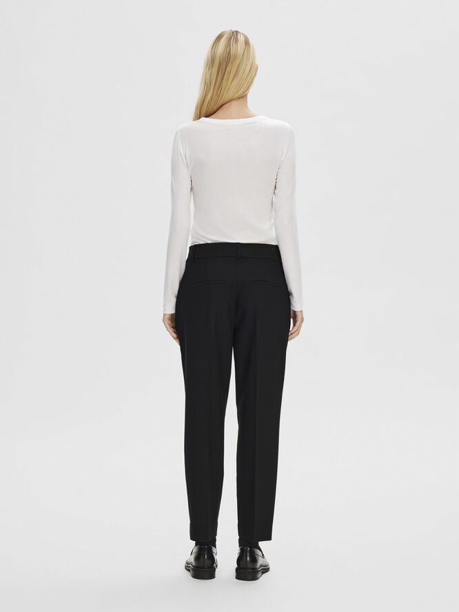 Slfrita-Ria Mw Cropped Pant Fd Noos