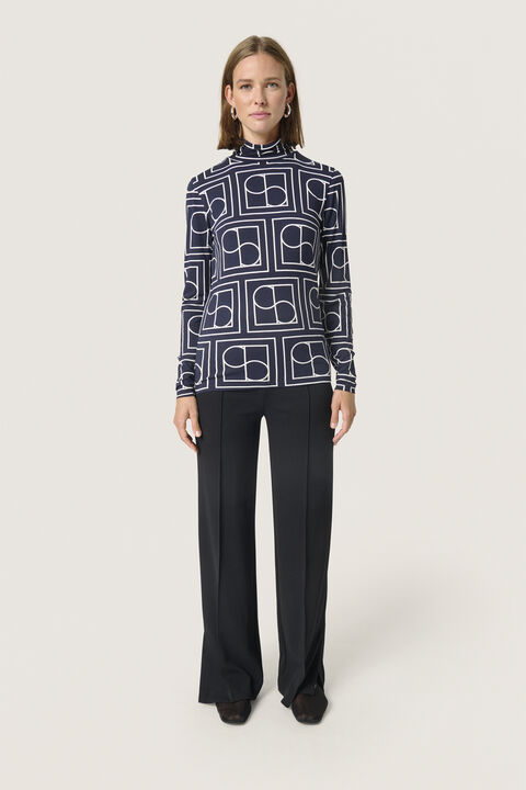 SLHanadi Printed Rollneck LS