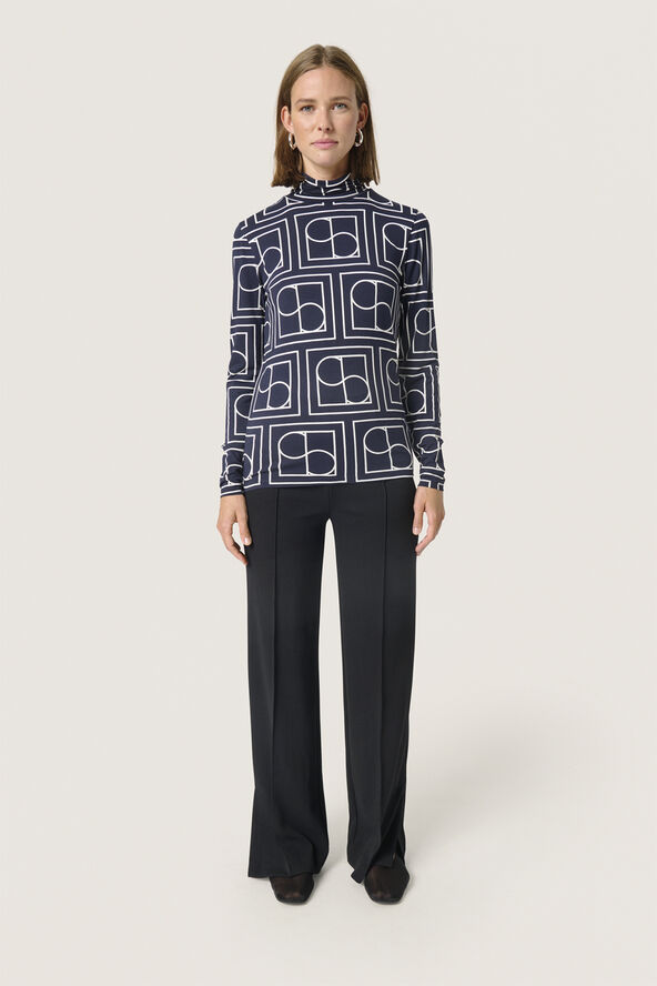 SLHanadi Printed Rollneck LS