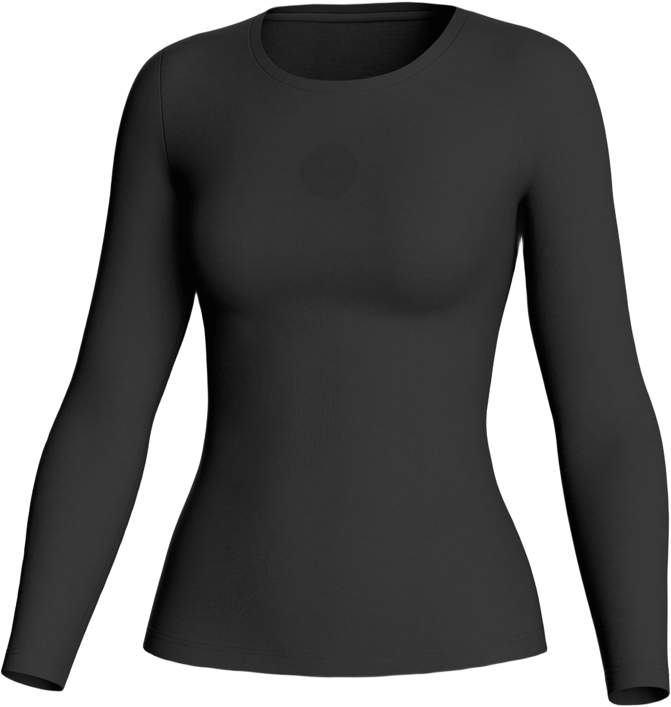Long sleeve T-shirt O neck Wool Lyocell
